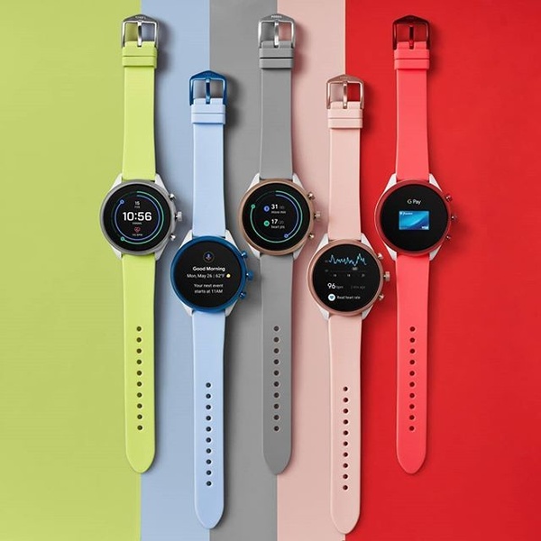 smartwatch, fitness watch, smart watch, wearable device, activity tracker, digital watch, sport watch, product launch, brand awareness, minimalist, fresh, playful, green, blue, red, pink